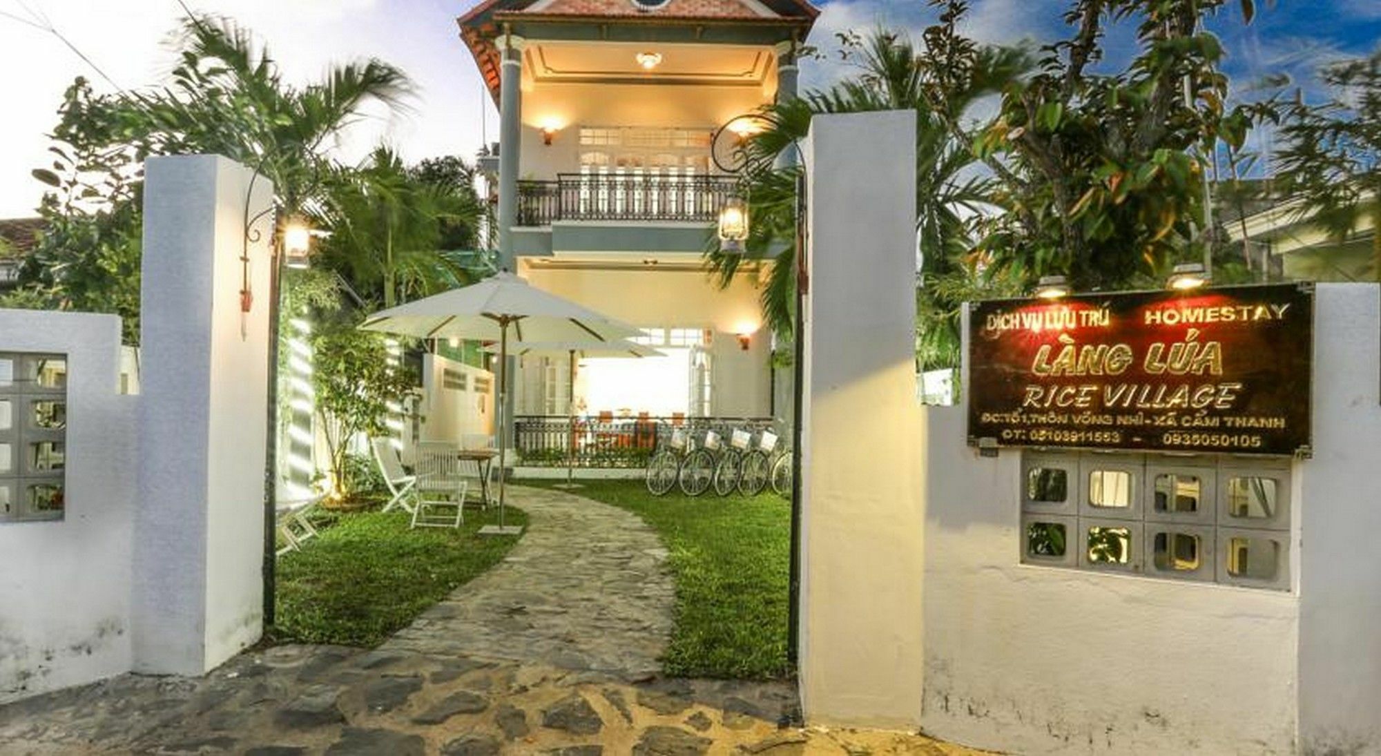 Rice Village Homestay Хойан Экстерьер фото
