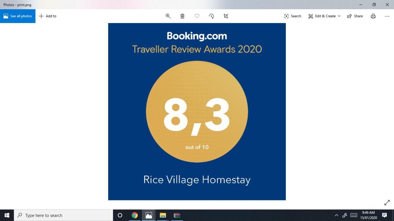 Rice Village Homestay Хойан Экстерьер фото